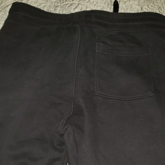 Junior's Black Joggers with White Stripe by Hollister - Picture 4 of 4